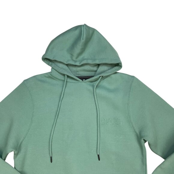 CVLZD Civilized Nations Just Because Hoodie Sweatshirt S Green Long Sleeve Logo - Picture 6 of 12